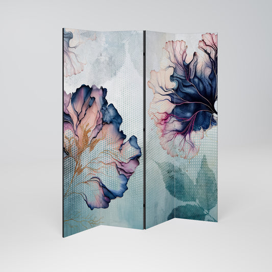 ICY BLOSSOMS Παραβάν με 4 πάνελ