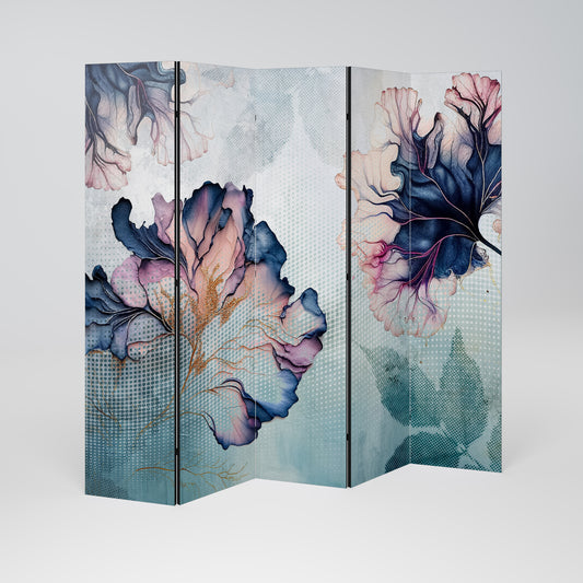 ICY BLOSSOMS Παραβάν με 5 πάνελ