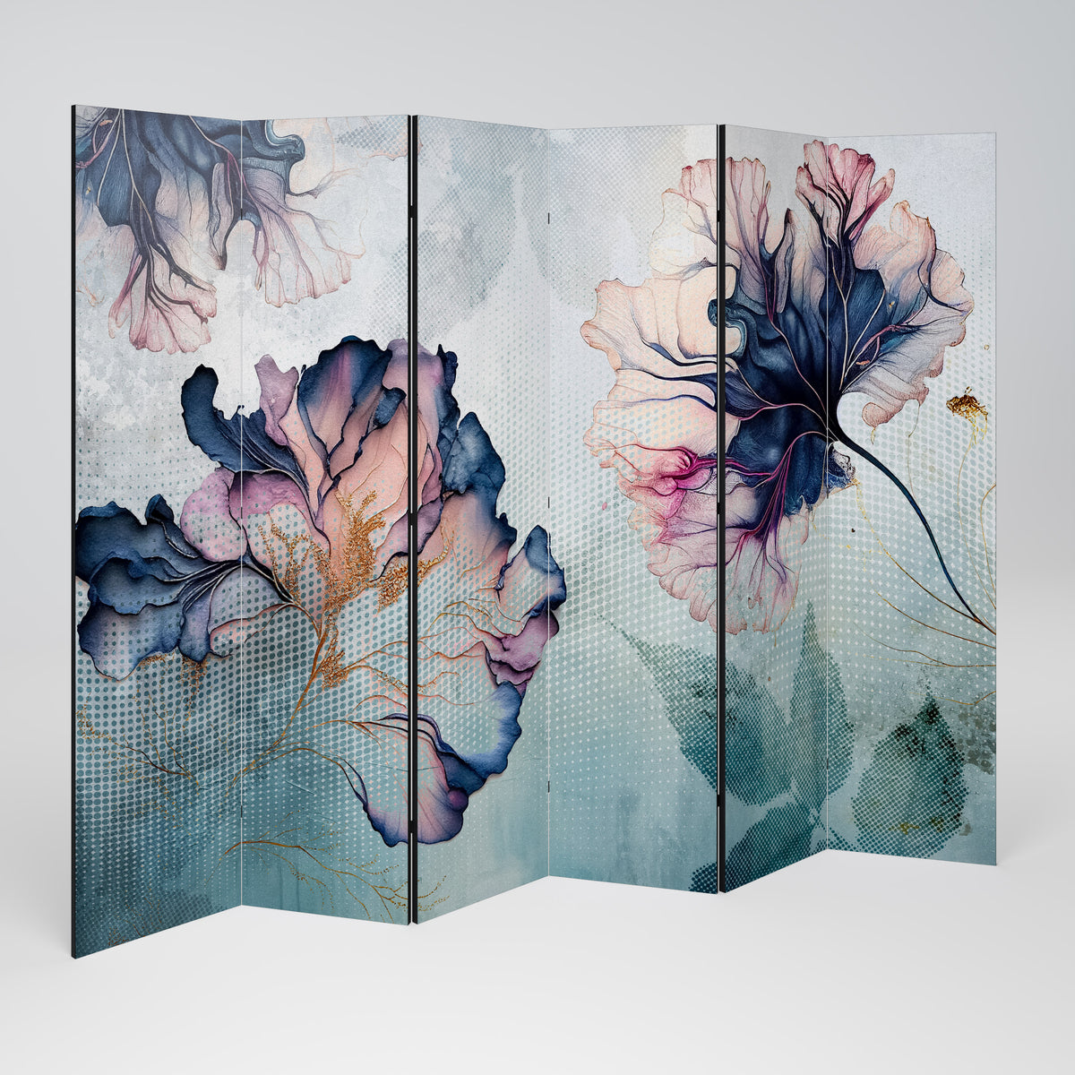 ICY BLOSSOMS Παραβάν με 6 πάνελ