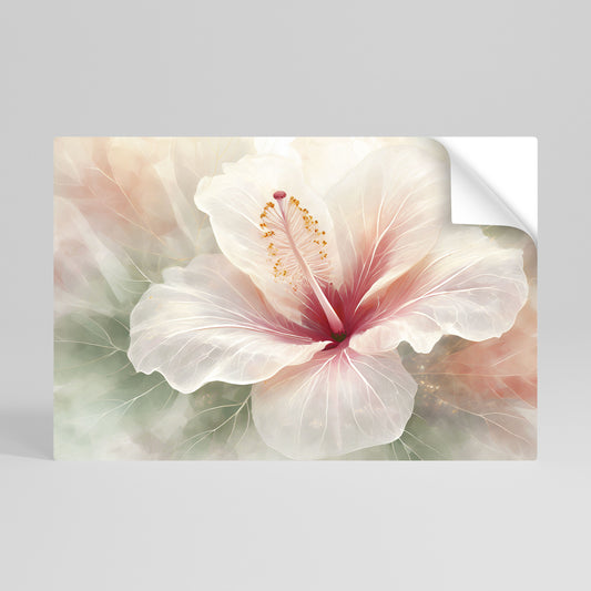 GOSSAMER FLORAL DREAM Peel and Stick Horizontal Poster