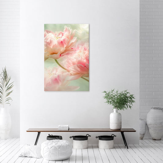 GENTLE HARMONY UNFOLDED Vertical Canvas Print