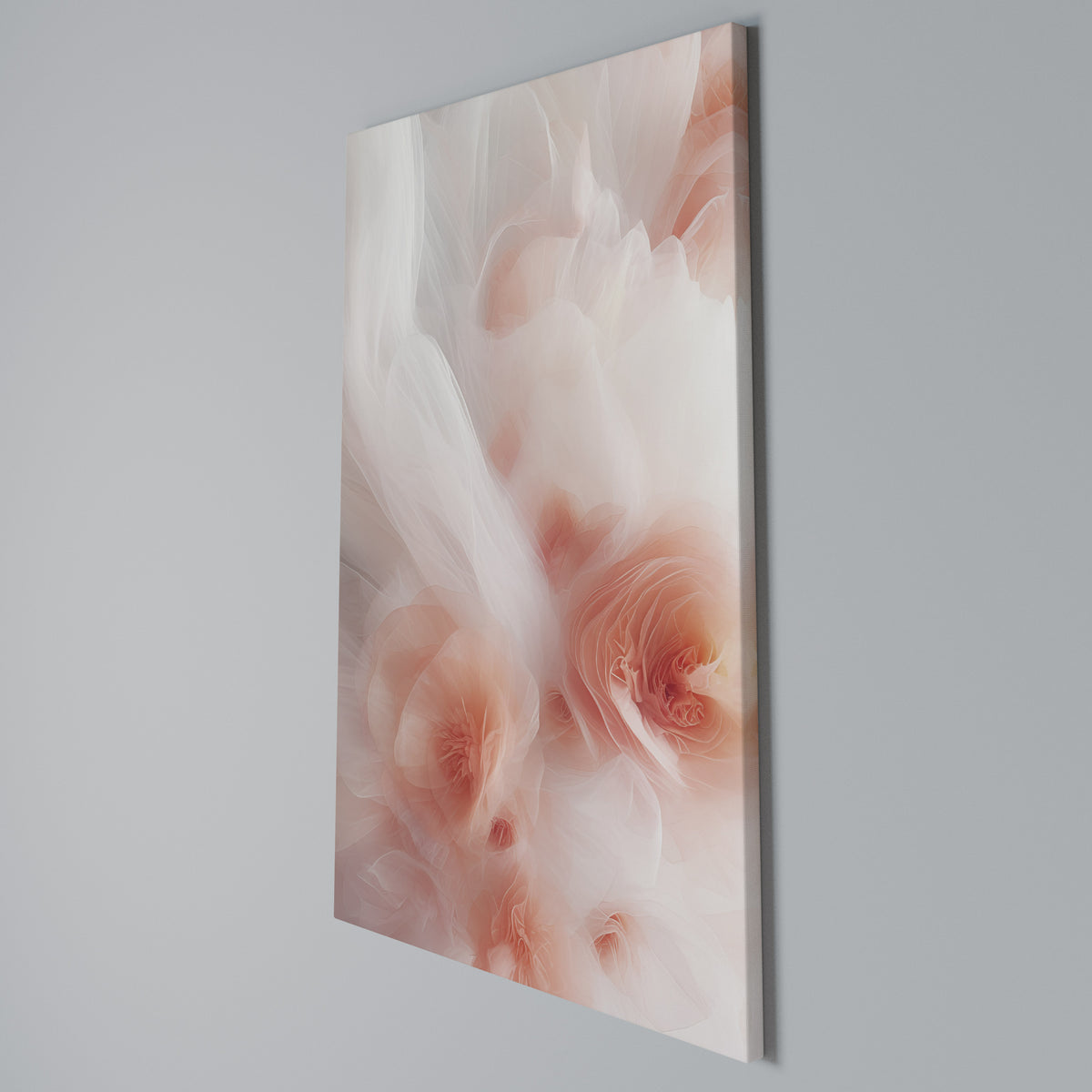 TENDER BLOSSOM VEIL Κατακόρυφος Πίνακας σε Καμβά