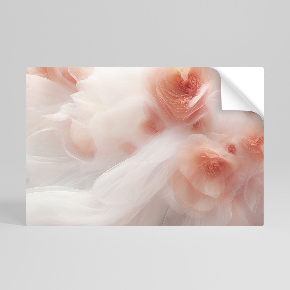 TENDER BLOSSOM VEIL Αυτοκόλλητη Αφίσα οριζόντια