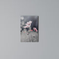 SUBTLE PETAL DANCE Vertical Canvas Print