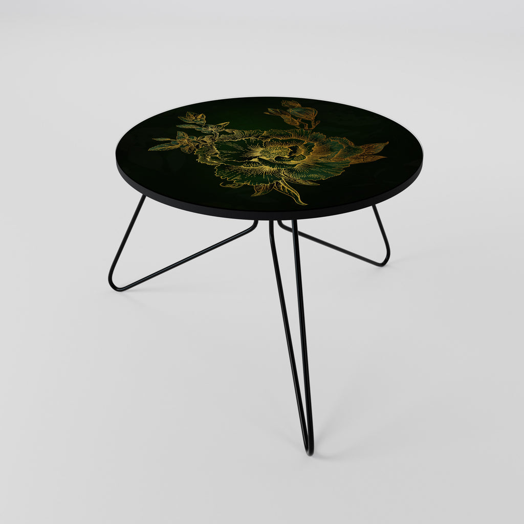 MIDNIGHT FLORAL GLIMMER Coffee Table