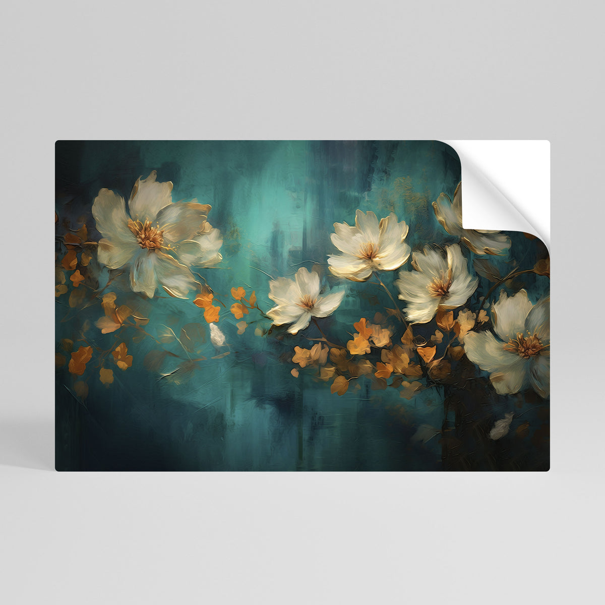TRANQUIL GARDEN MUSE Αυτοκόλλητη Αφίσα οριζόντια