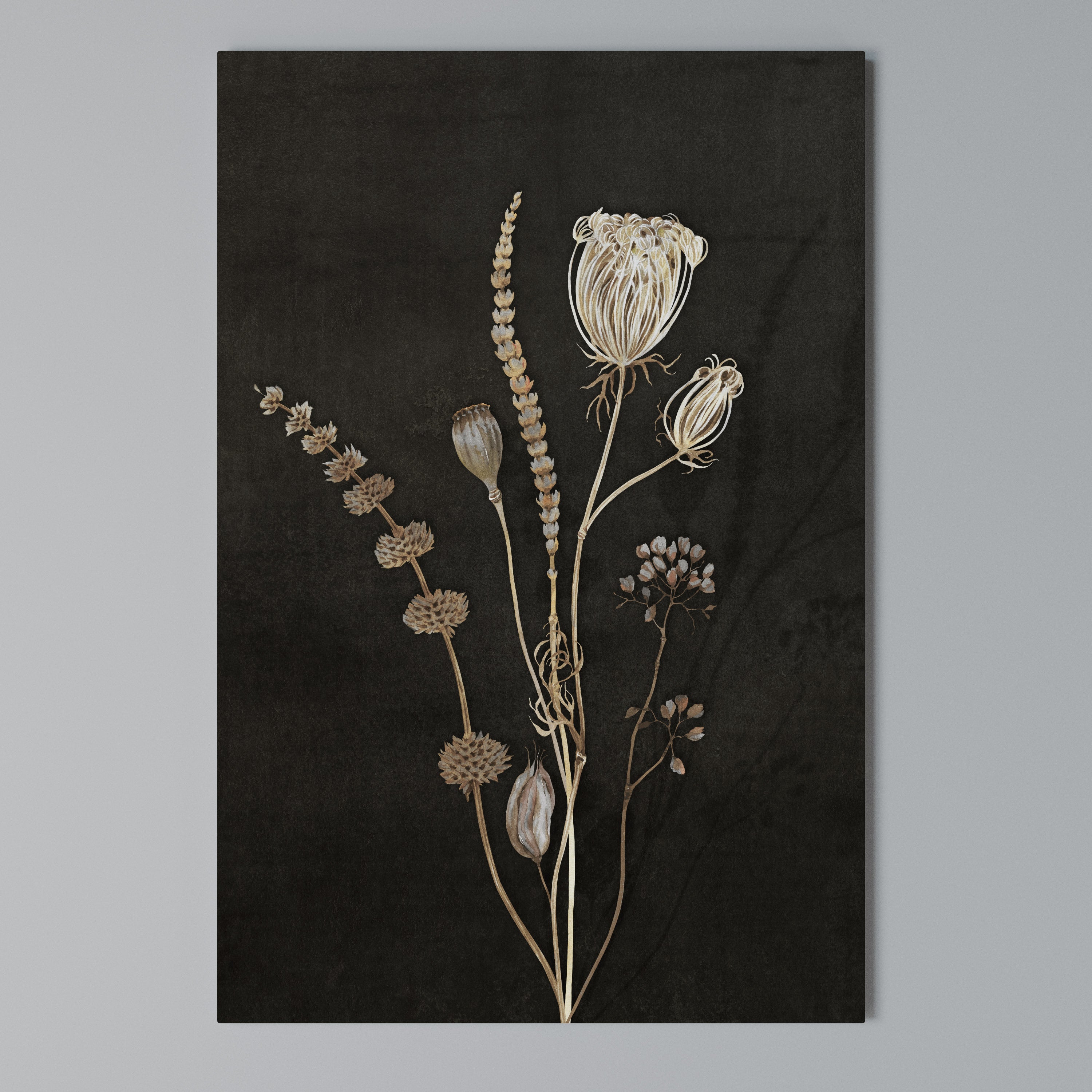 MEADOW ART. Κατακόρυφος Πίνακας σε Καμβά