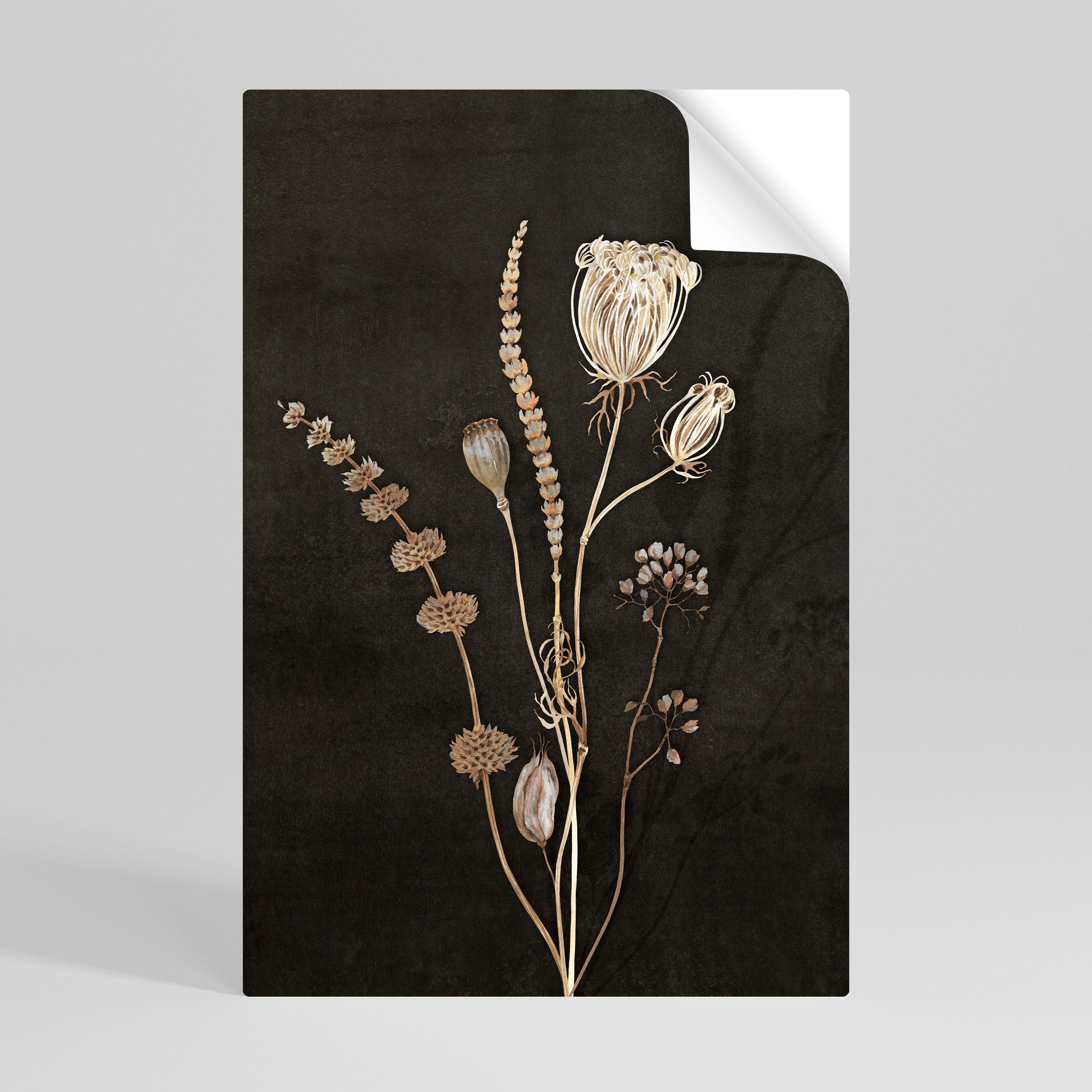 MEADOW ART. Peel and Stick Vertical Poster