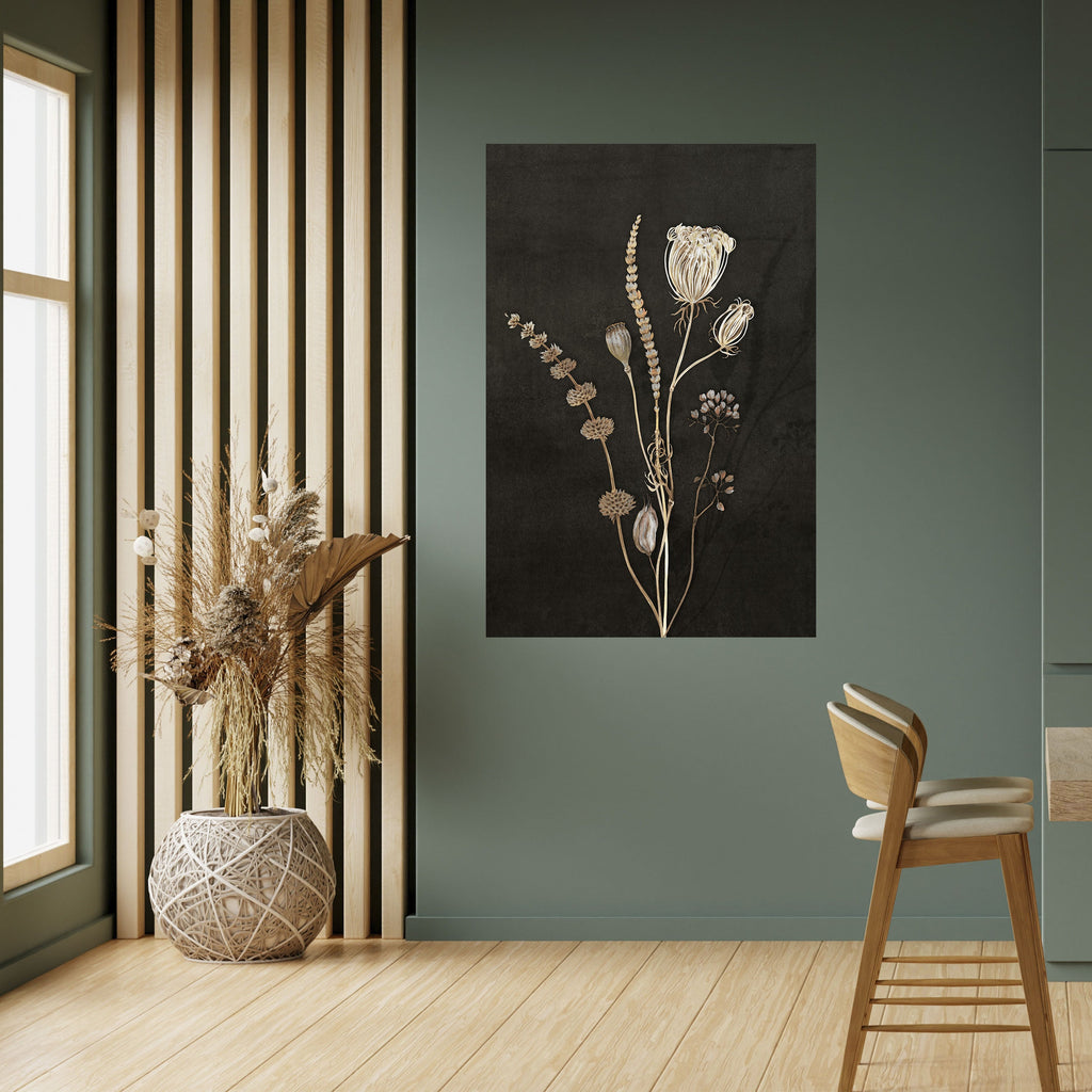 MEADOW ART. Αφίσα με κάθετη κόλλα και ξεφλούδισμα