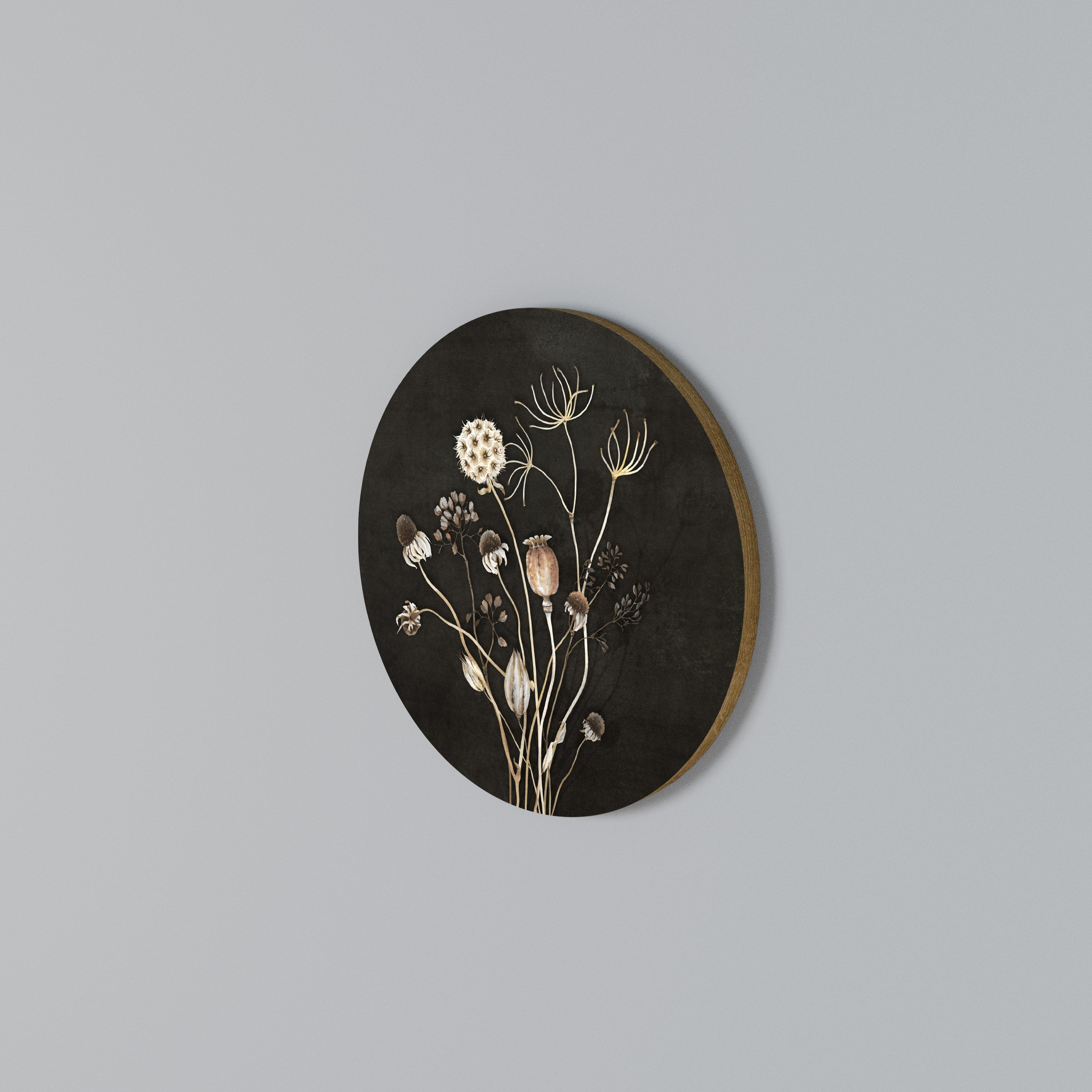 MEADOW SHADES Round Wall Art