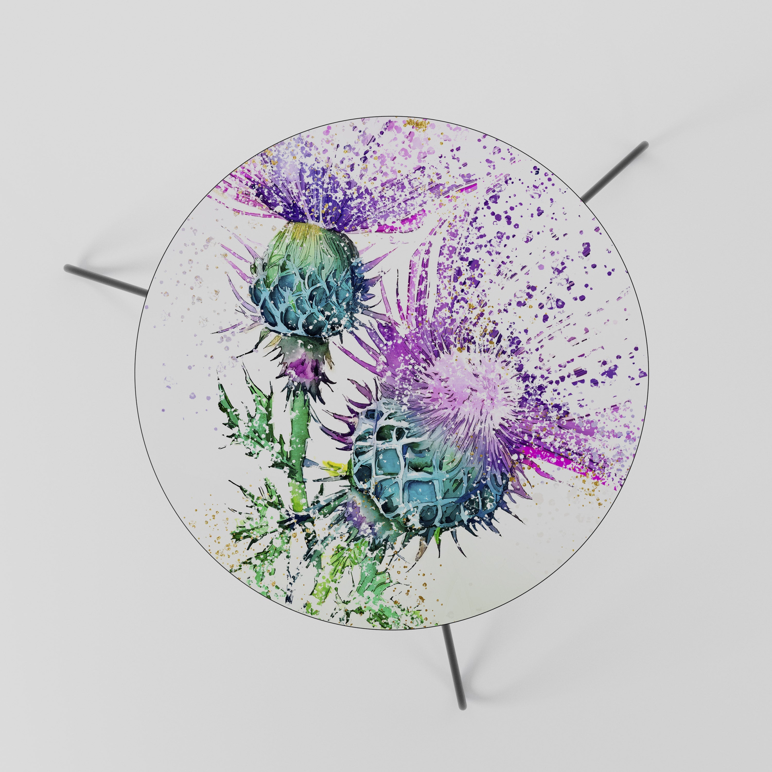 Τραπεζάκι σαλονιού COLORFUL THISTLE DANCE 60