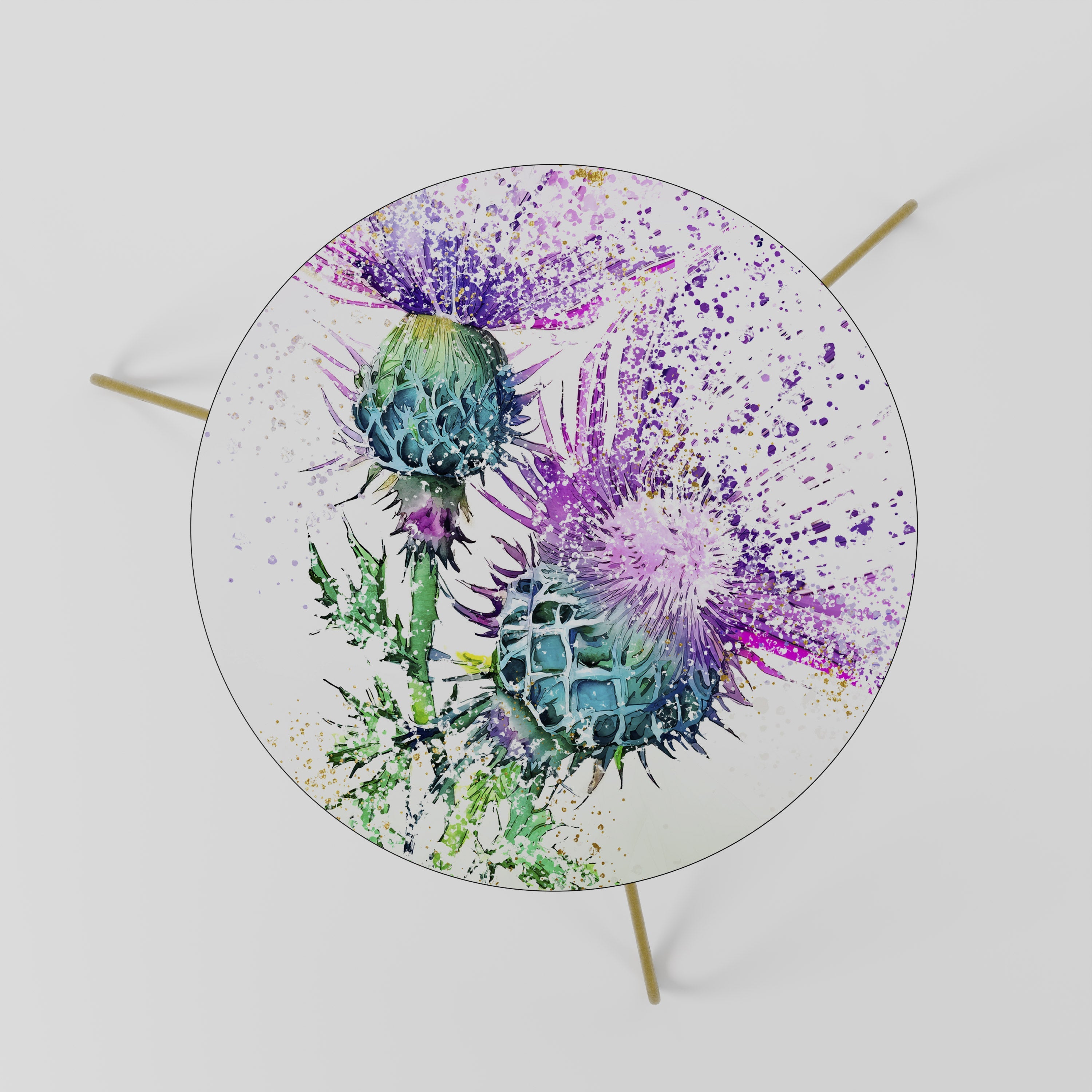 Τραπεζάκι σαλονιού COLORFUL THISTLE DANCE 60