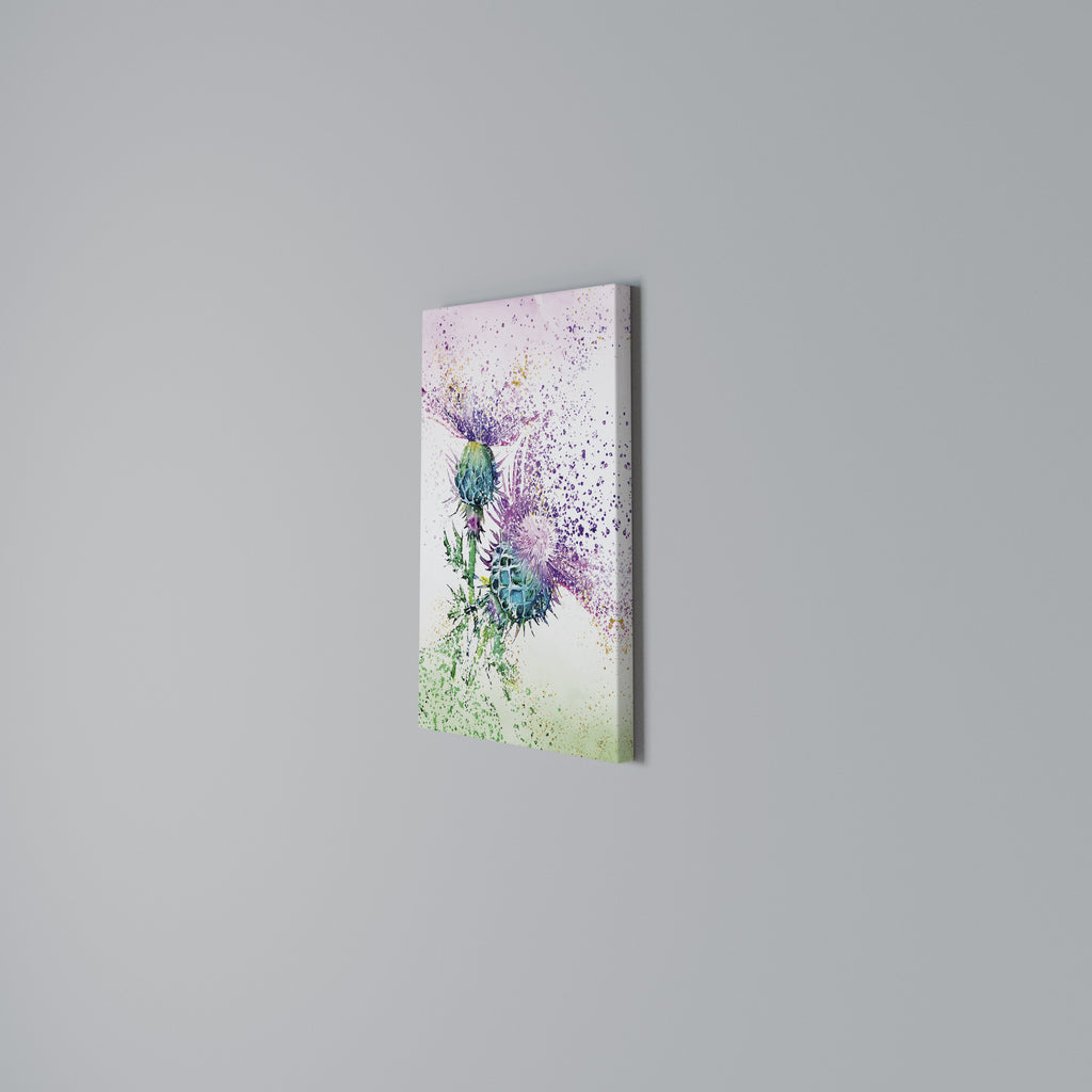 COLORFUL THISTLE DANCE Κατακόρυφος Πίνακας σε Καμβά