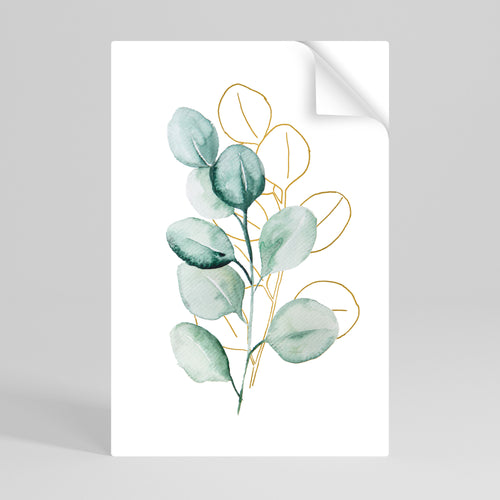 SILHOUETTES IN SOFT WATERS Αυτοκόλλητη Αφίσα κάθετη