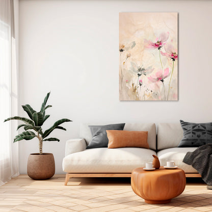 PAINTED LIGHTNESS Κατακόρυφος Πίνακας σε Καμβά
