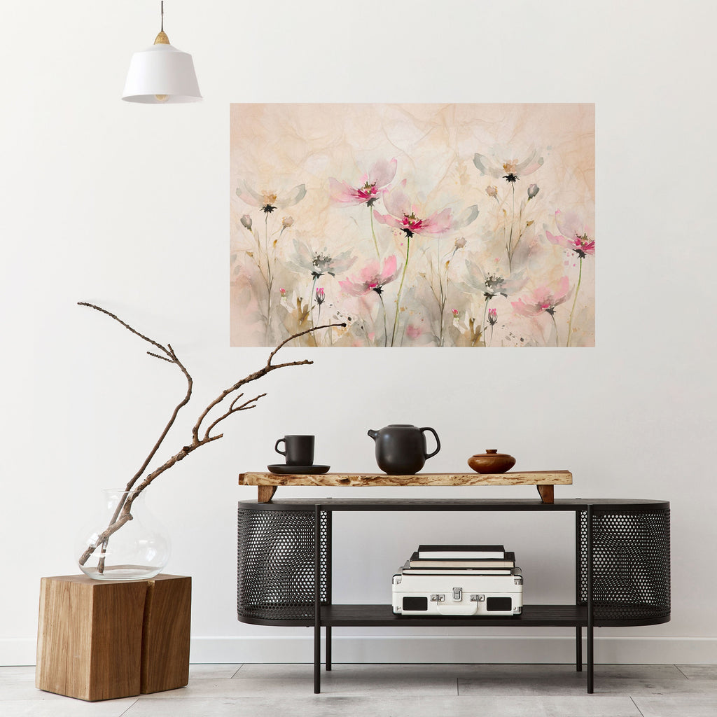 PAINTED LIGHTNESS Peel and Stick Horizontal Poster