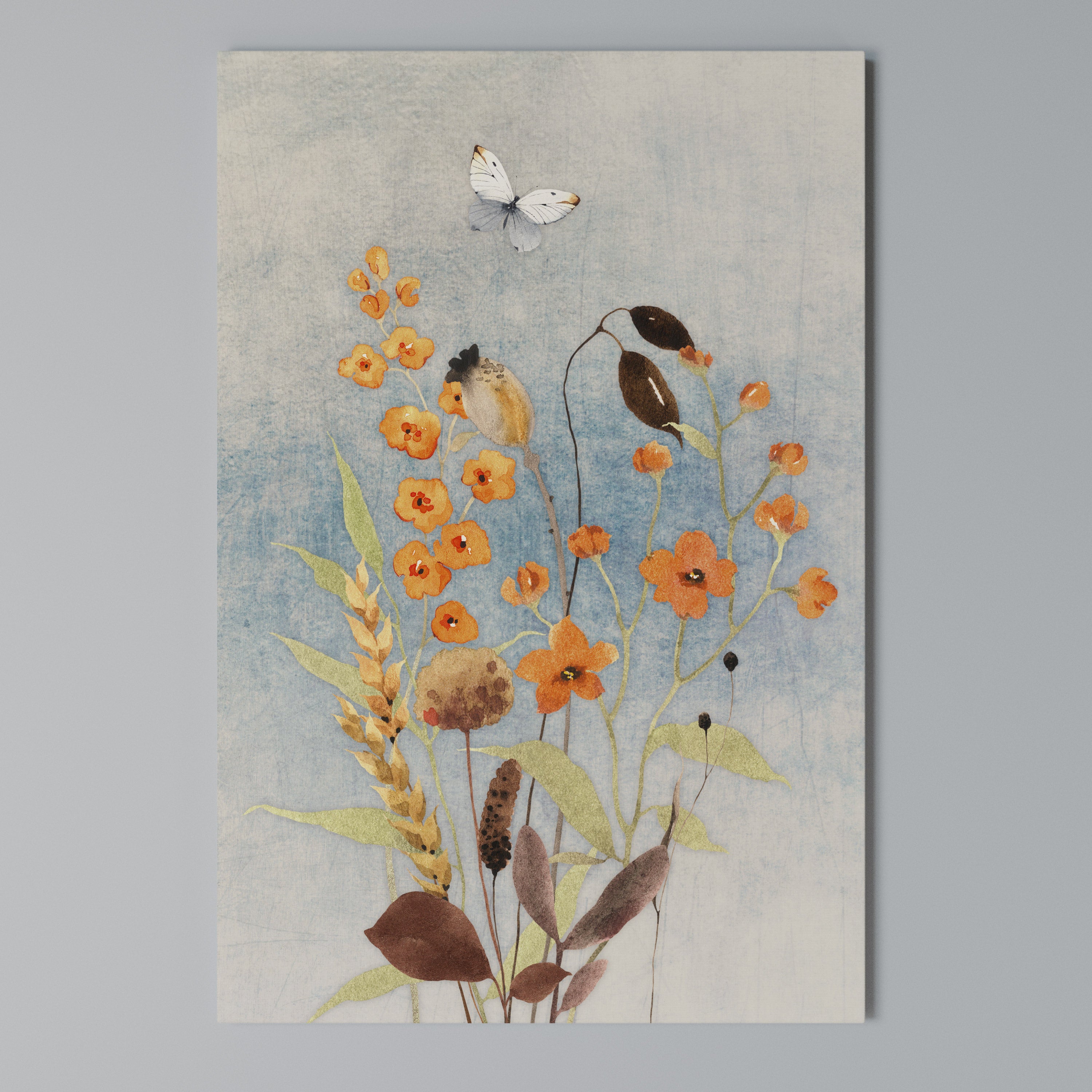 WHISPERS OF WILDFLOWERS Κατακόρυφος Πίνακας σε Καμβά