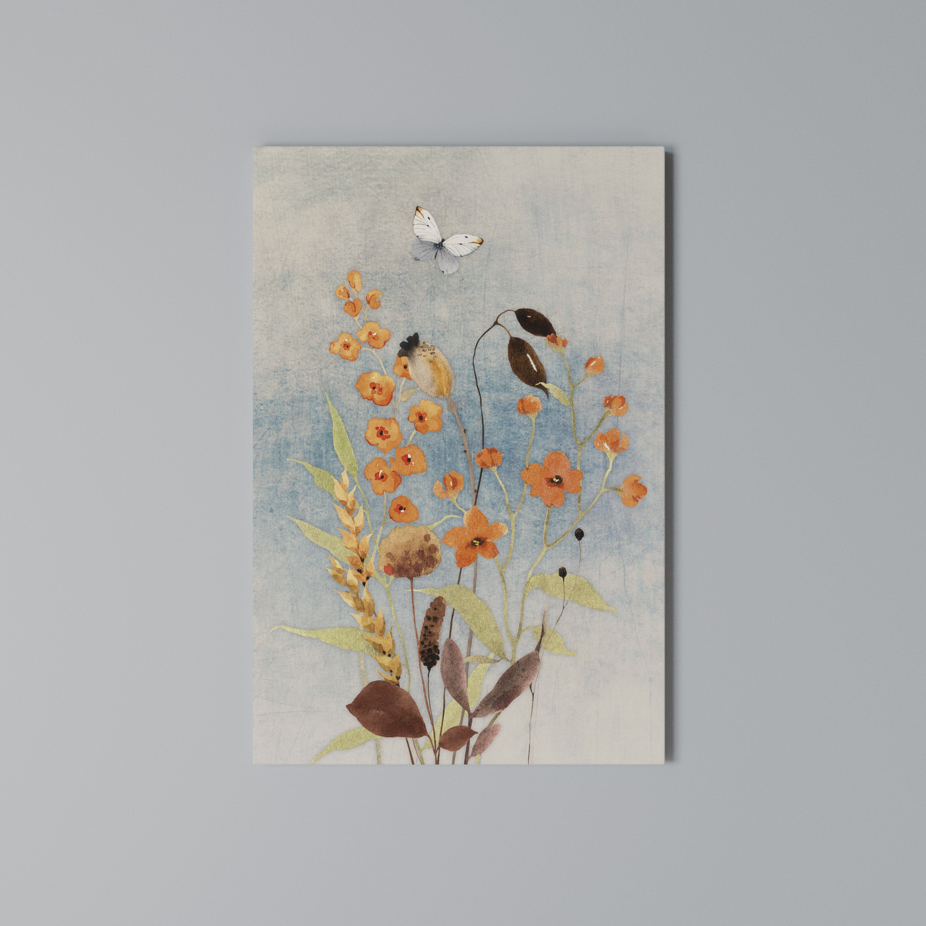 WHISPERS OF WILDFLOWERS Κατακόρυφος Πίνακας σε Καμβά