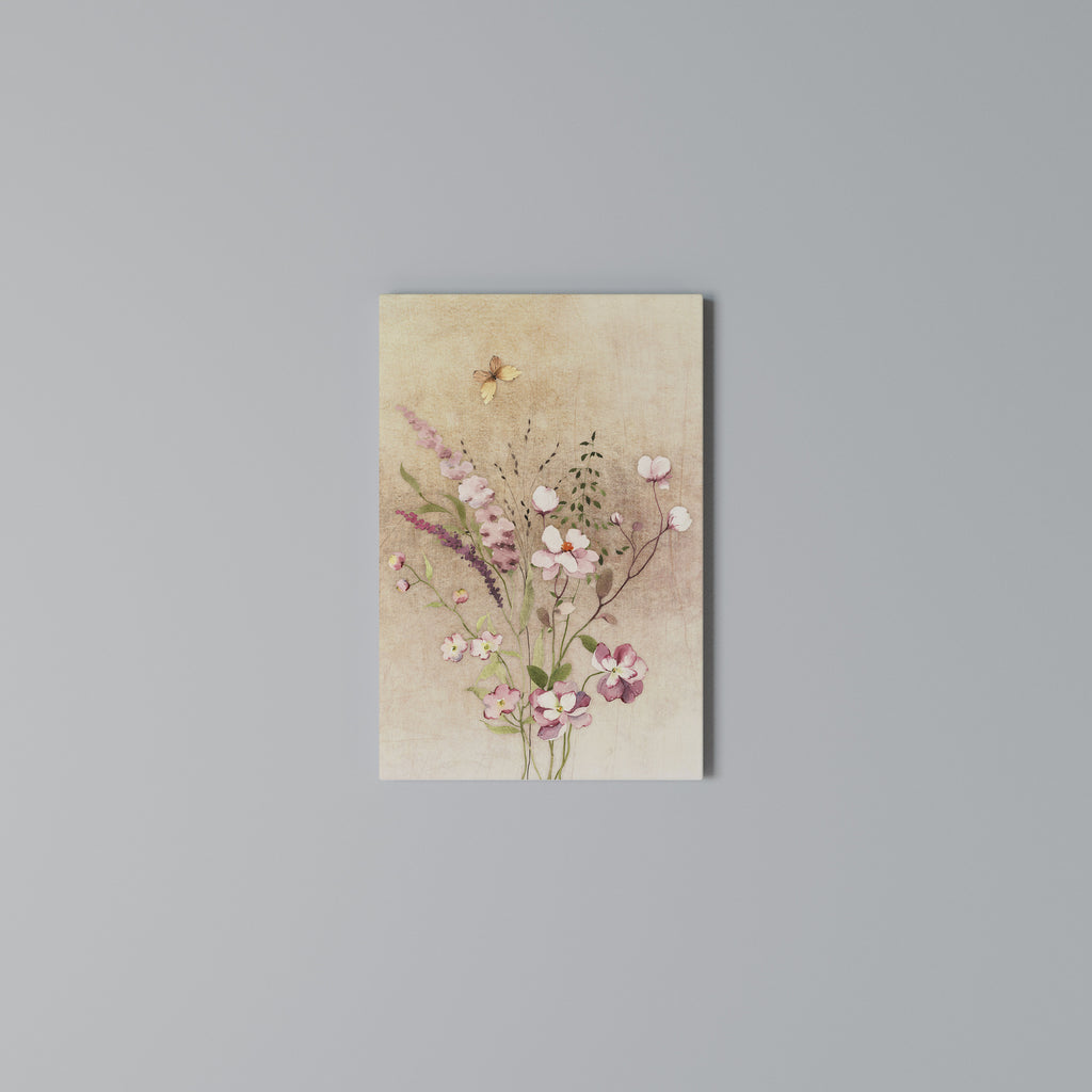 FLOWERED REVERIE Κατακόρυφος Πίνακας σε Καμβά