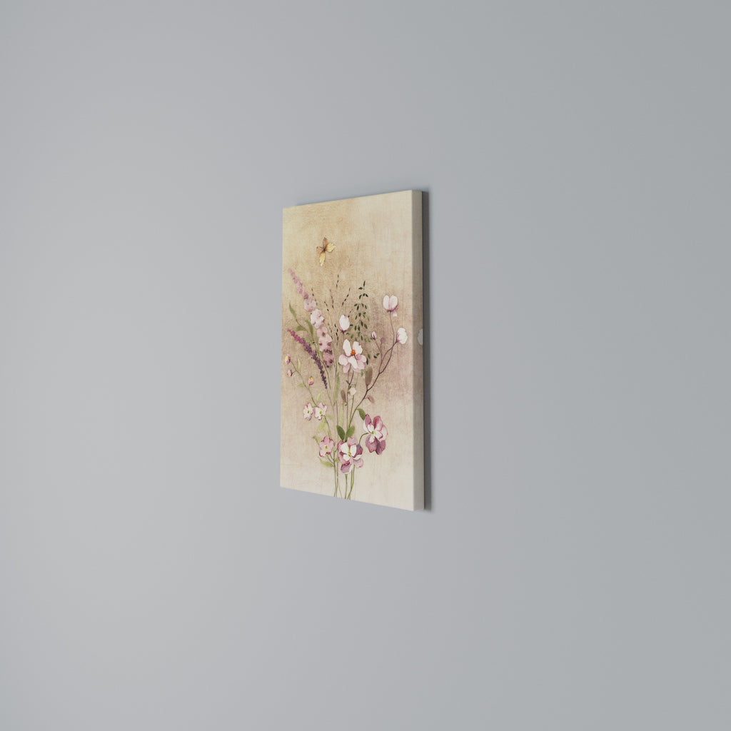 FLOWERED REVERIE Κατακόρυφος Πίνακας σε Καμβά
