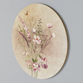FLOWERED REVERIE Round Wall Art