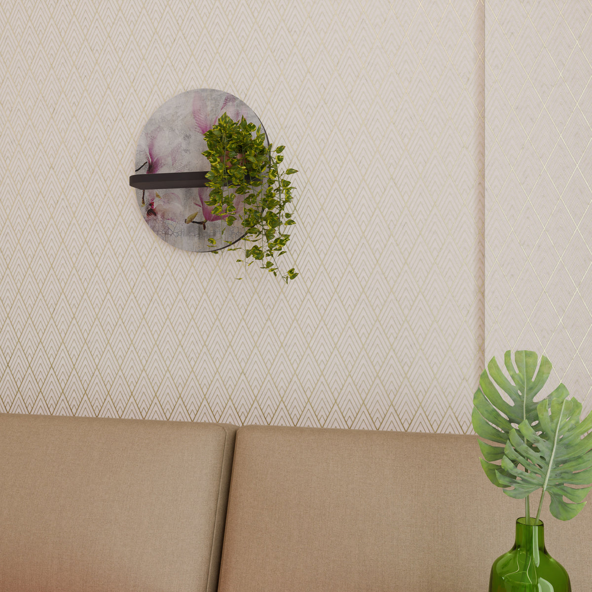 ASTONISHING MAGNOLIA Διακοσμητικό Ράφι Art Shelf
