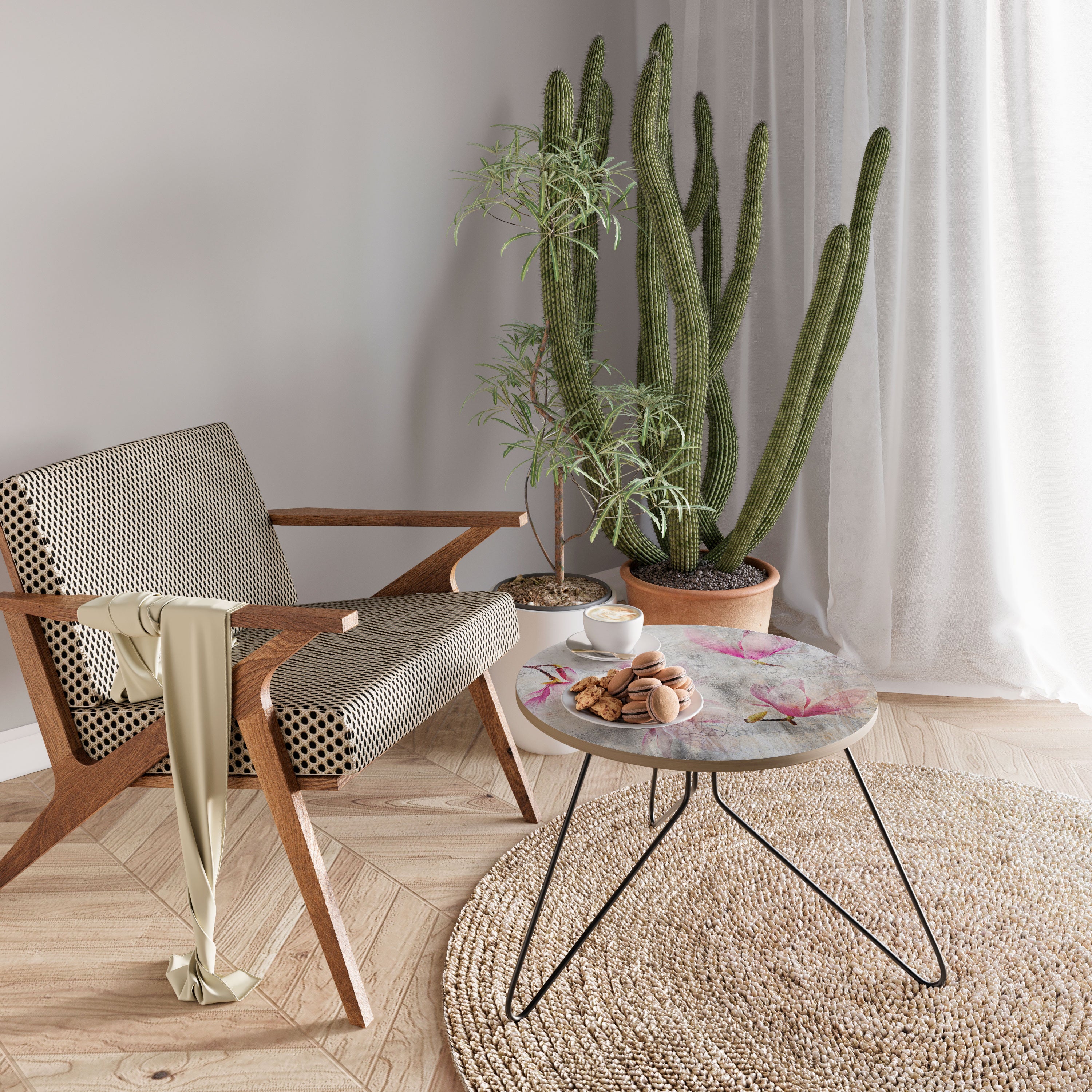 ASTONISHING MAGNOLIA Τραπεζάκι σαλονιού