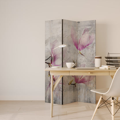 ASTONISHING MAGNOLIA Παραβάν με 3 πάνελ