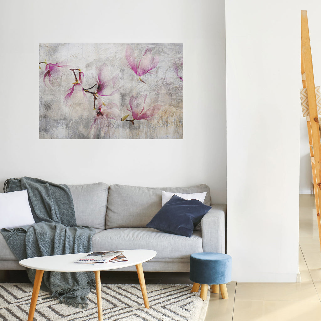 ΕΚΠΛΗΚΤΙΚΗ MAGNOLIA Οριζόντια αφίσα με ξεφλουδισμένο και κολλημένο σχέδιο