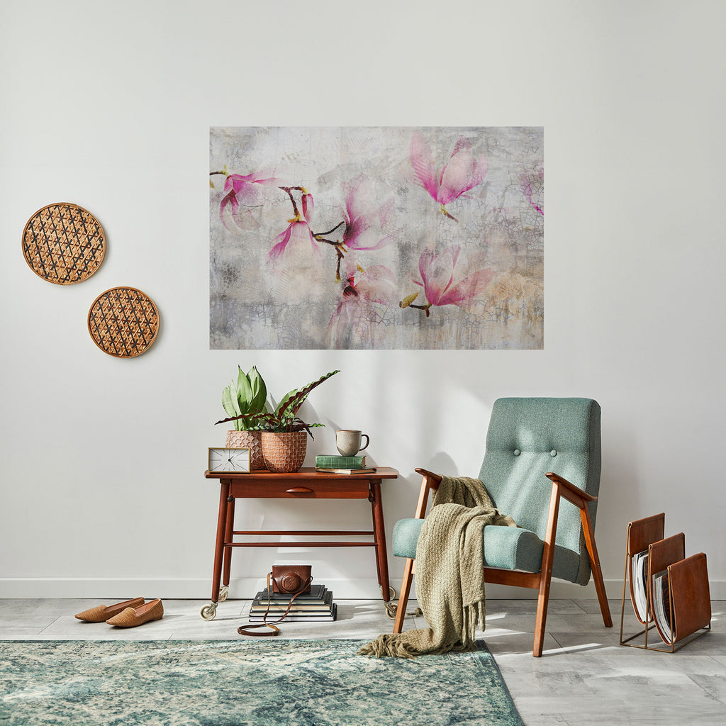 ΕΚΠΛΗΚΤΙΚΗ MAGNOLIA Οριζόντια αφίσα με ξεφλουδισμένο και κολλημένο σχέδιο