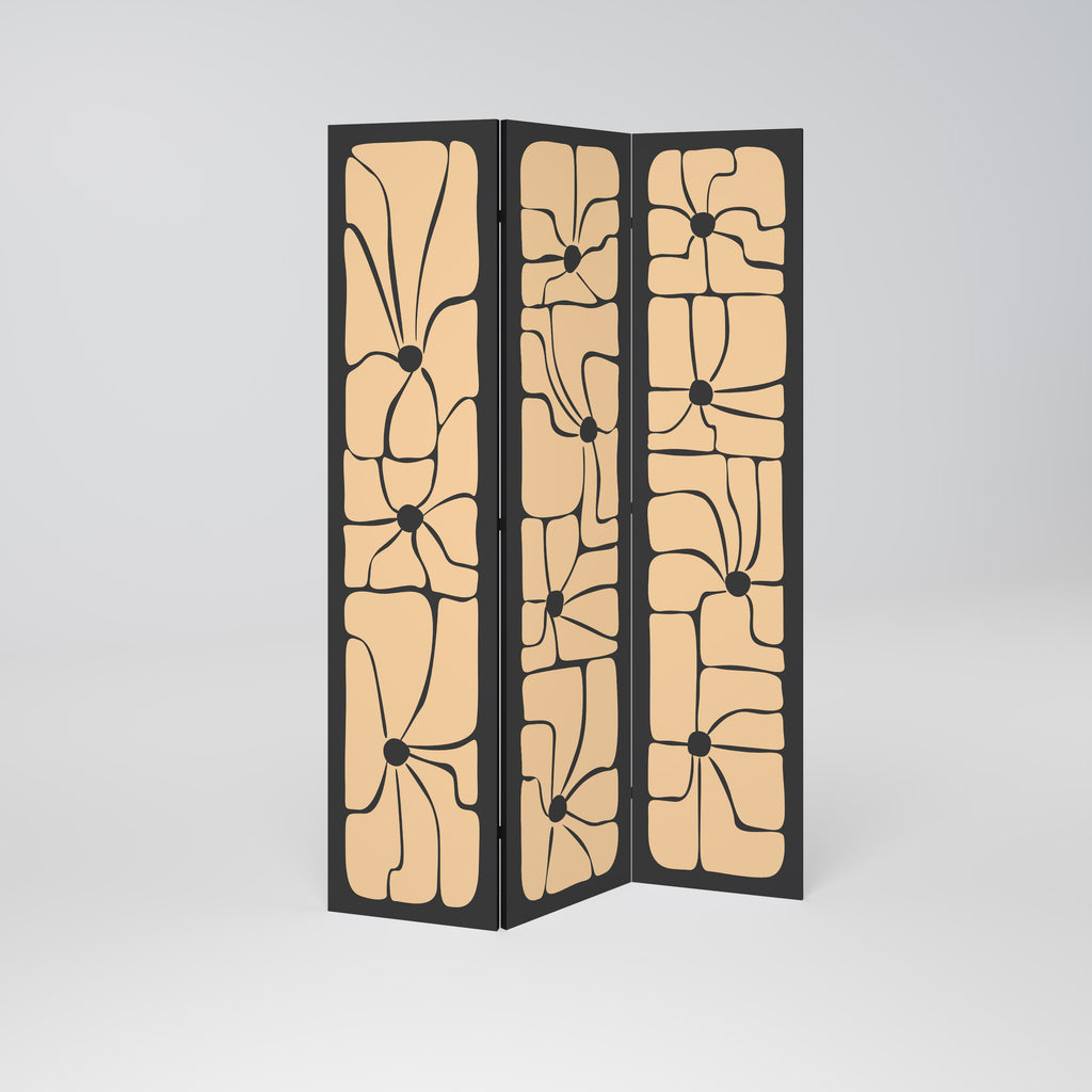 TRANQUIL CURRENTS 3-Panel Room Divider
