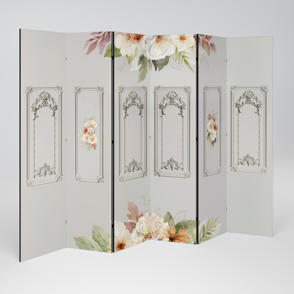 ELEGANT SHIELD Decorative 6-Panel Room Divider