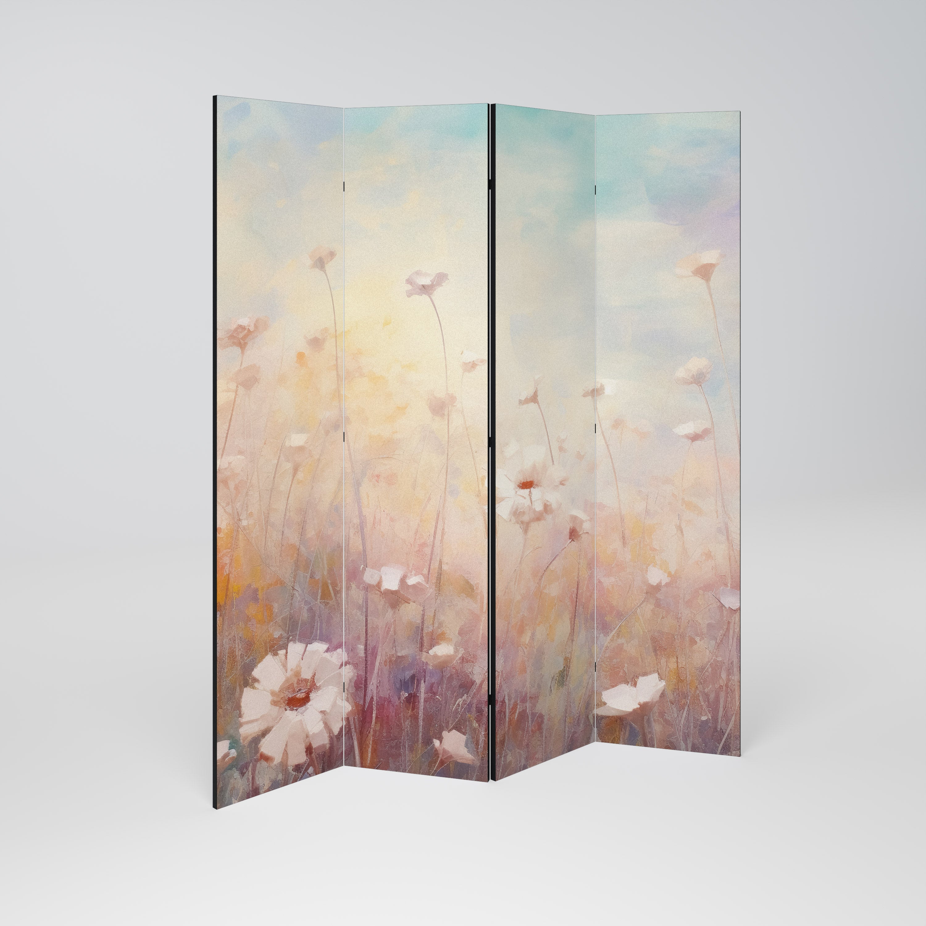 BREEZE OF COLORS Παραβάν με 4 πάνελ