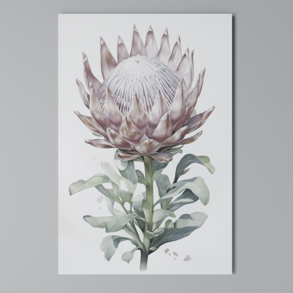 ROYAL PROTEA Vertical Canvas Print