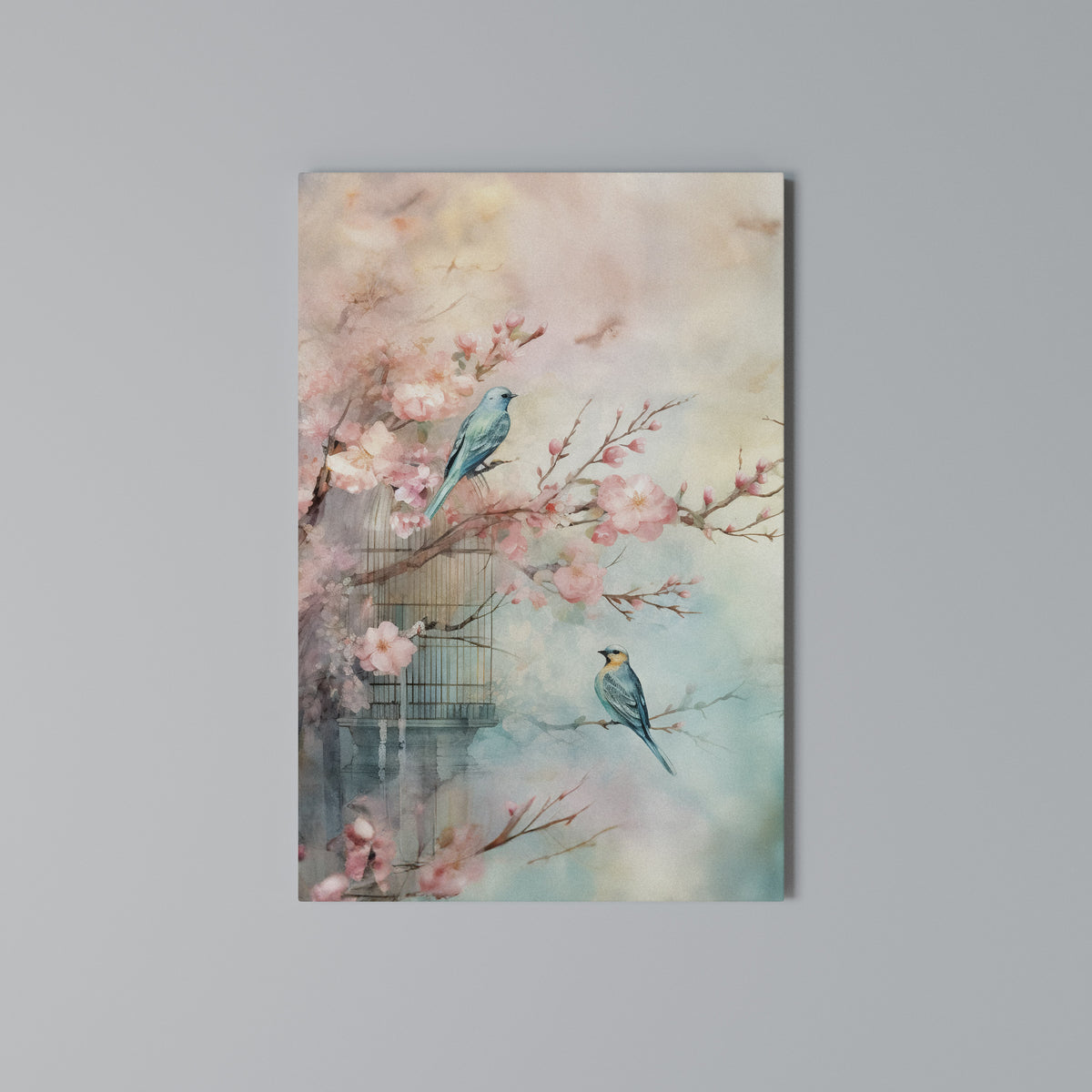 CHERRY BIRDSONG Κατακόρυφος Πίνακας σε Καμβά