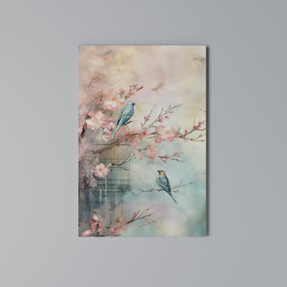 CHERRY BIRDSONG Κατακόρυφος Πίνακας σε Καμβά