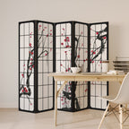 JAPANESE BLOSSOMS Παραβάν με 5 πάνελ