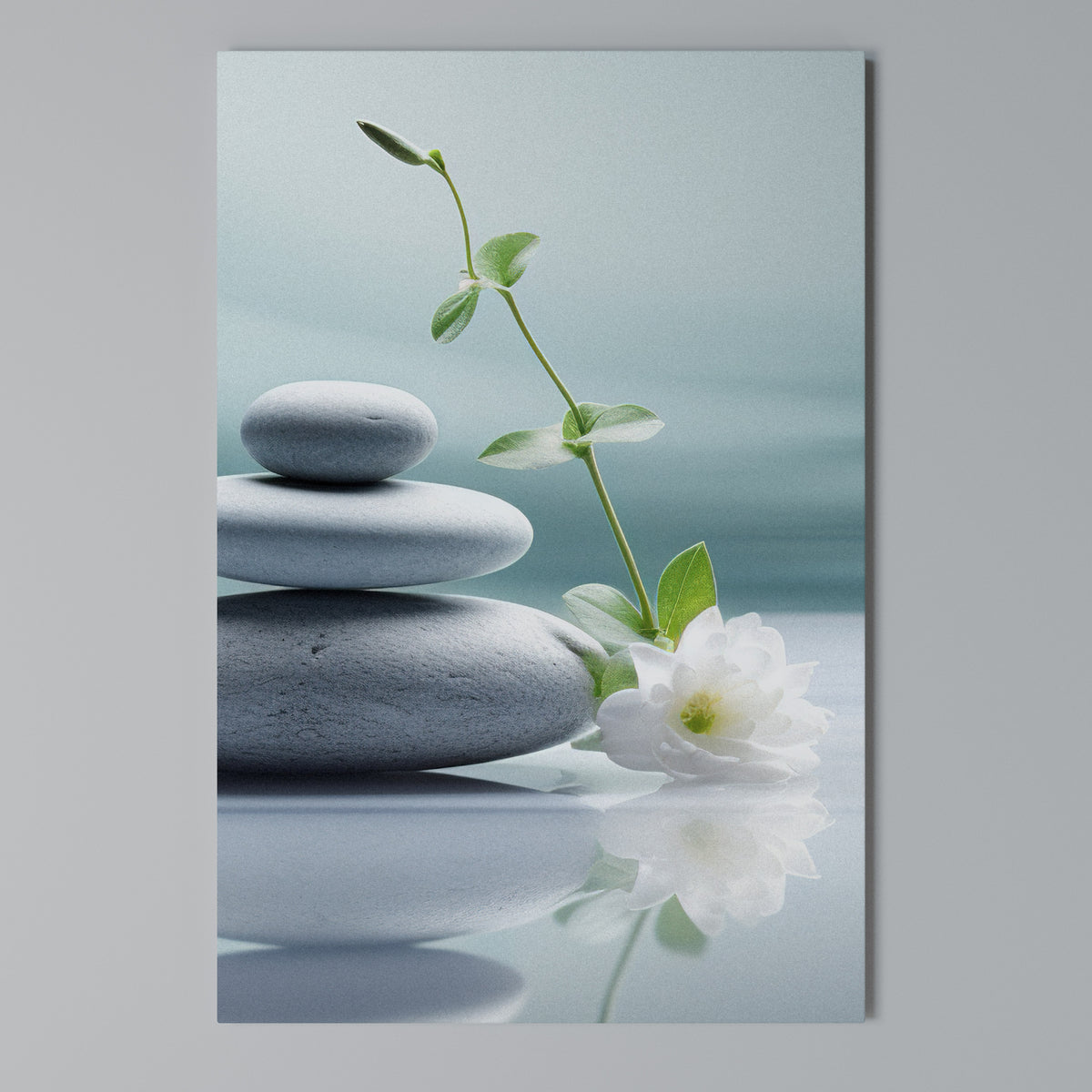 TRANQUIL STONE BALANCE Κατακόρυφος Πίνακας σε Καμβά
