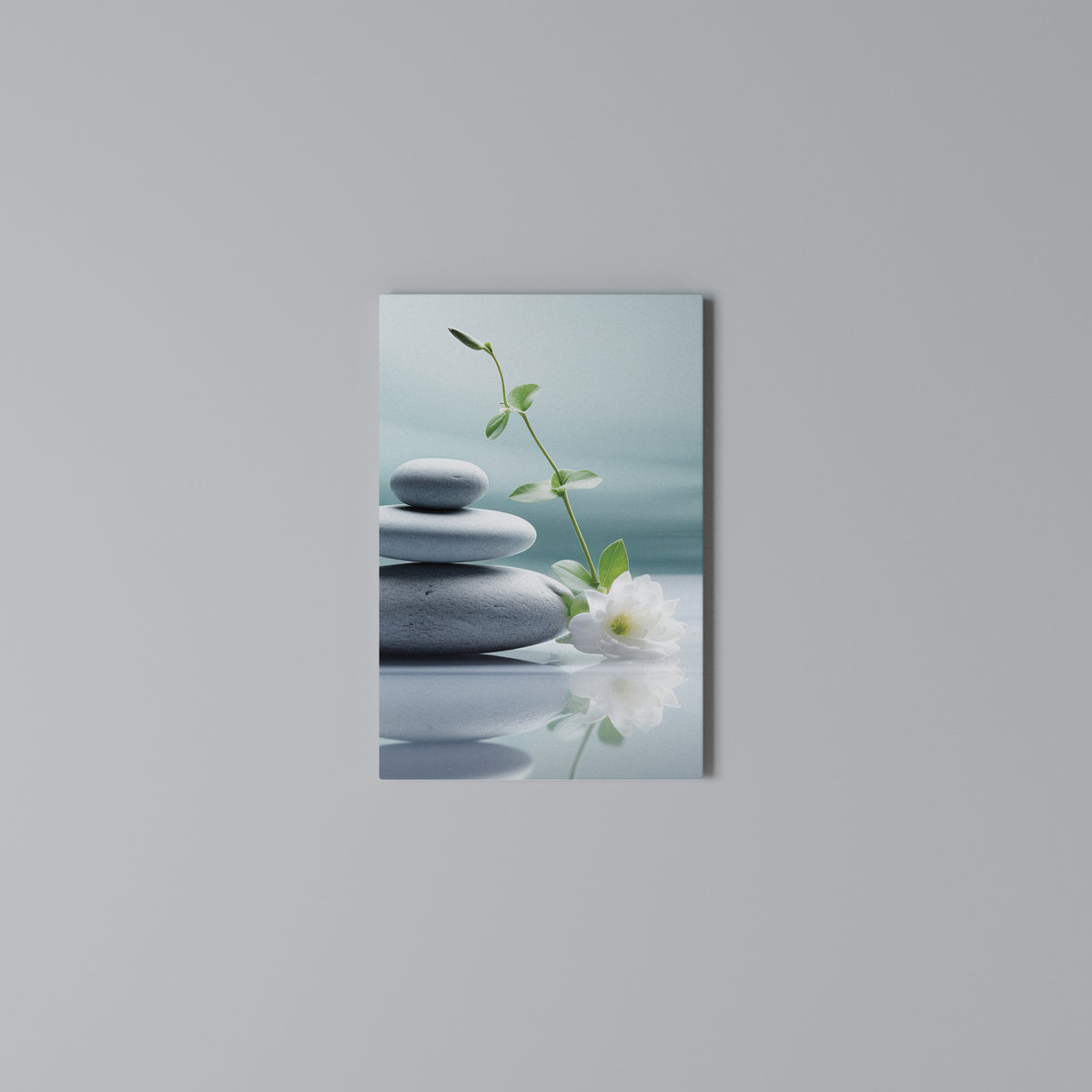 TRANQUIL STONE BALANCE Κατακόρυφος Πίνακας σε Καμβά