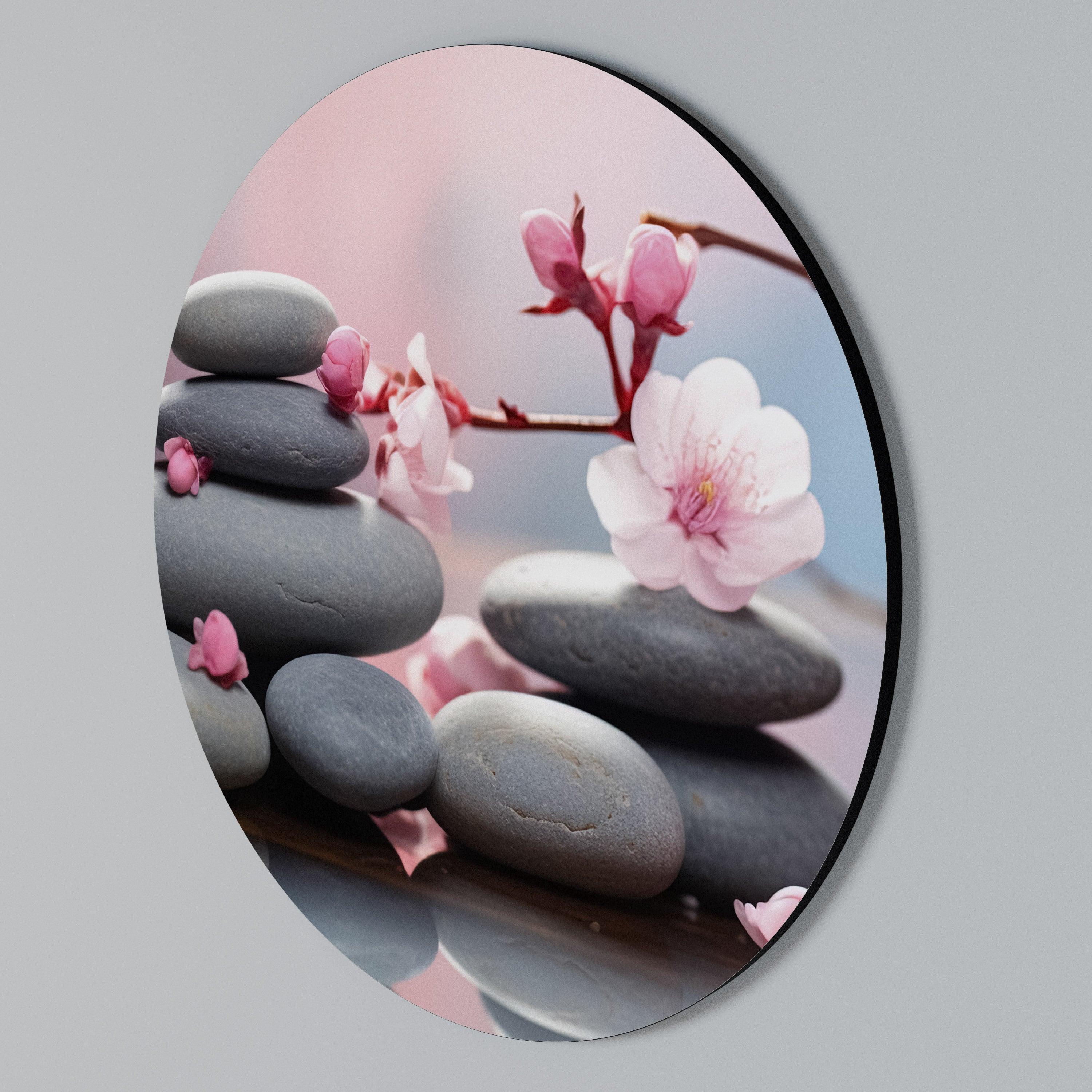 BALANCE OF NATURE Round Wall Art