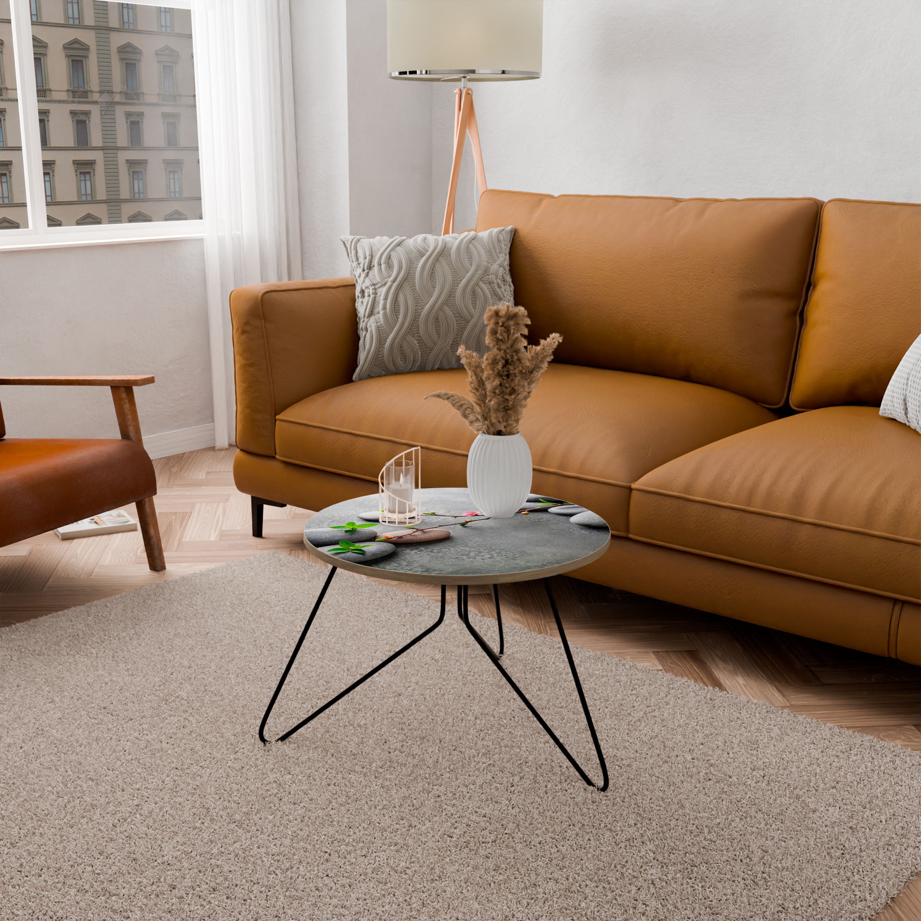 STONES AND BLOSSOMS Coffee Table 60