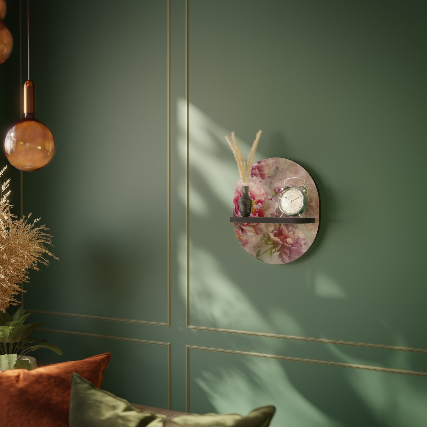 PEONY WHISPER Art Shelf