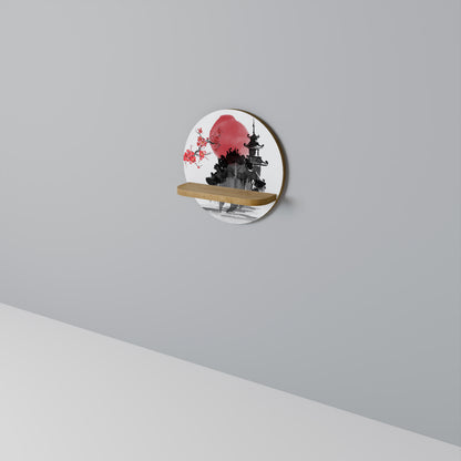 CHERRY SHADOWS Art Shelf