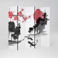CHERRY SHADOWS 5-Panel Room Divider