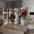 CHERRY SHADOWS 6-Panel Room Divider