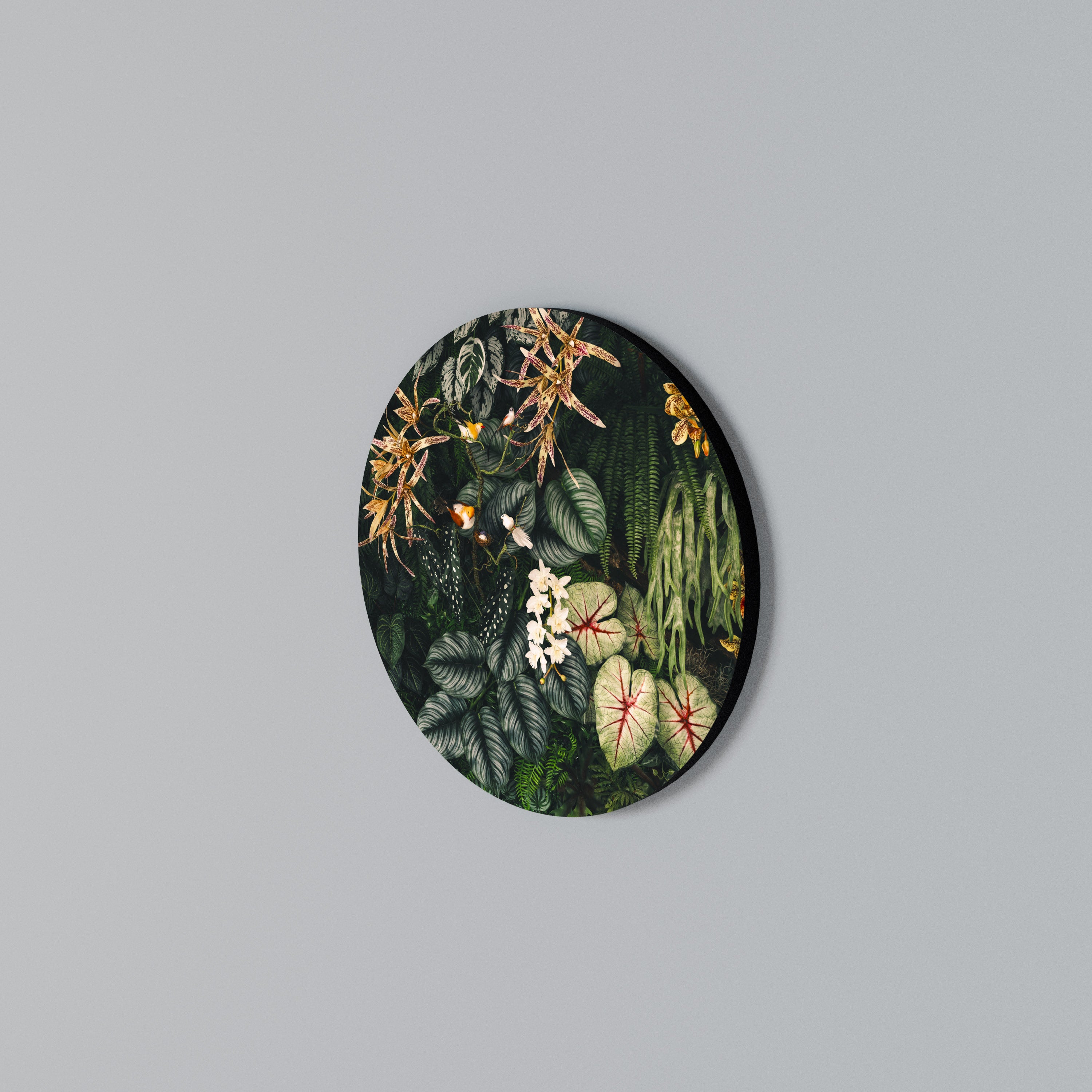SILENT WILDERNESS Round Wall Art