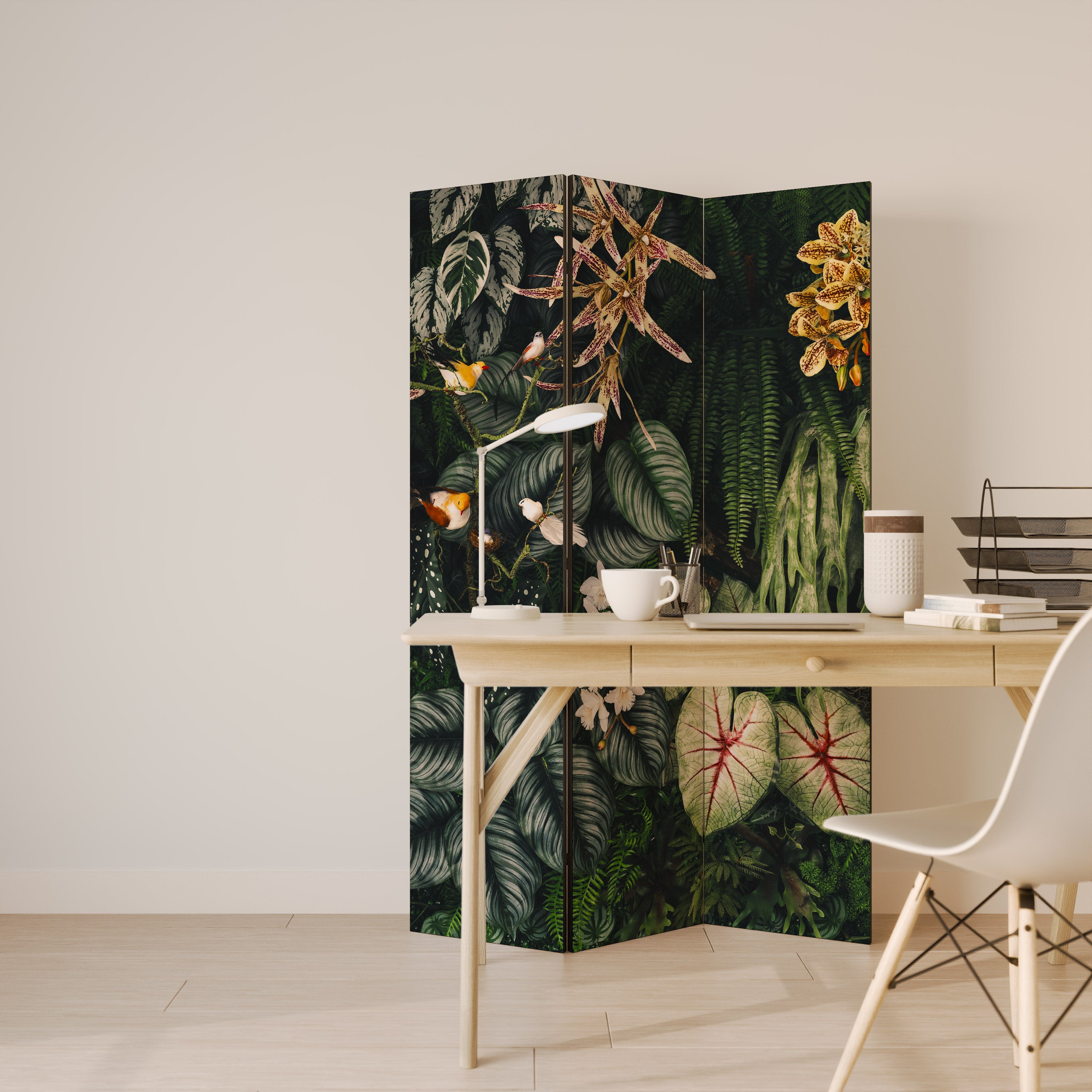 SILENT WILDERNESS Παραβάν με 3 πάνελ