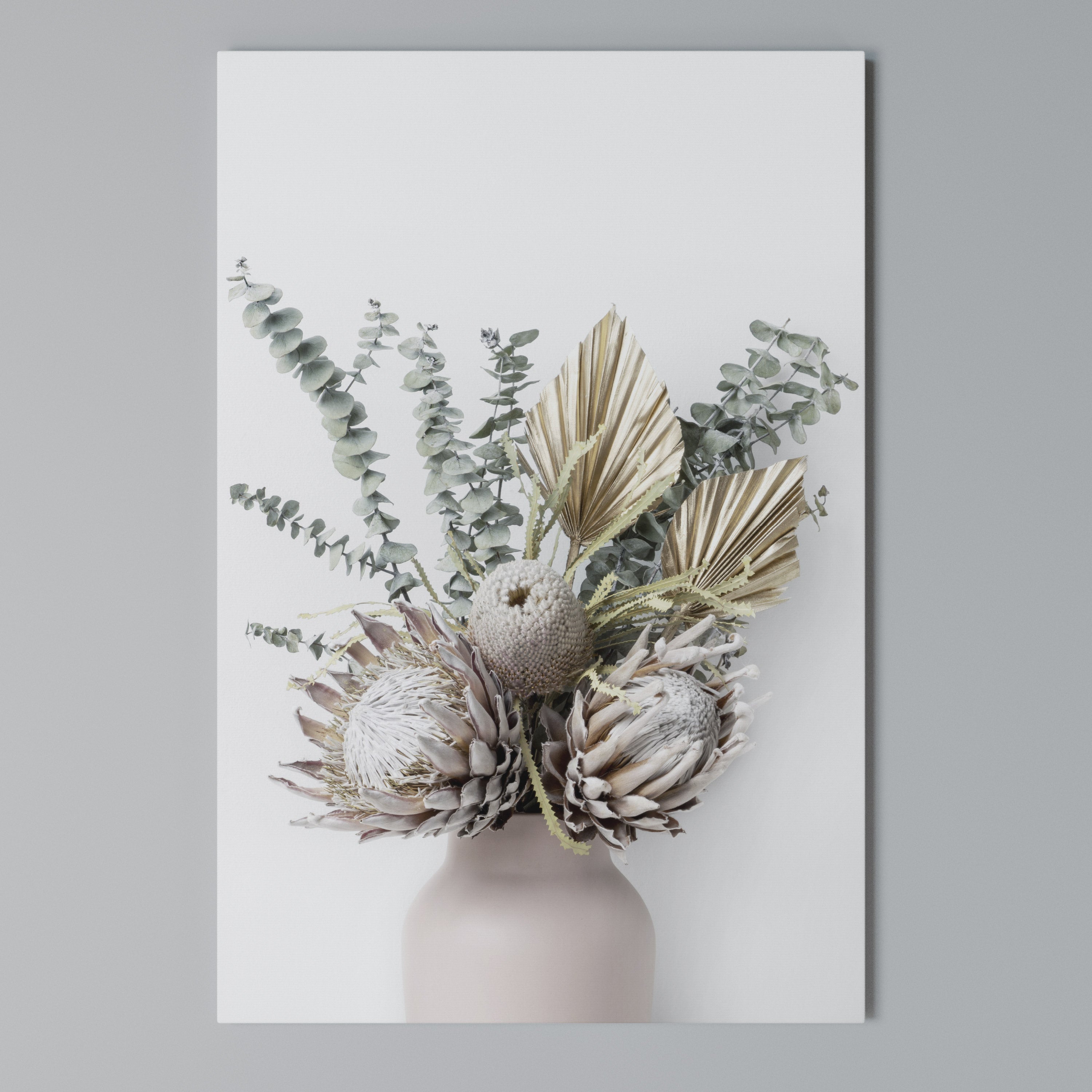 NATURE'S GOLDEN WHIMSY Κατακόρυφος Πίνακας σε Καμβά