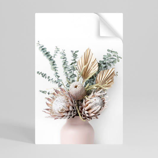 NATURE'S GOLDEN WHIMSY Αυτοκόλλητη Αφίσα κάθετη