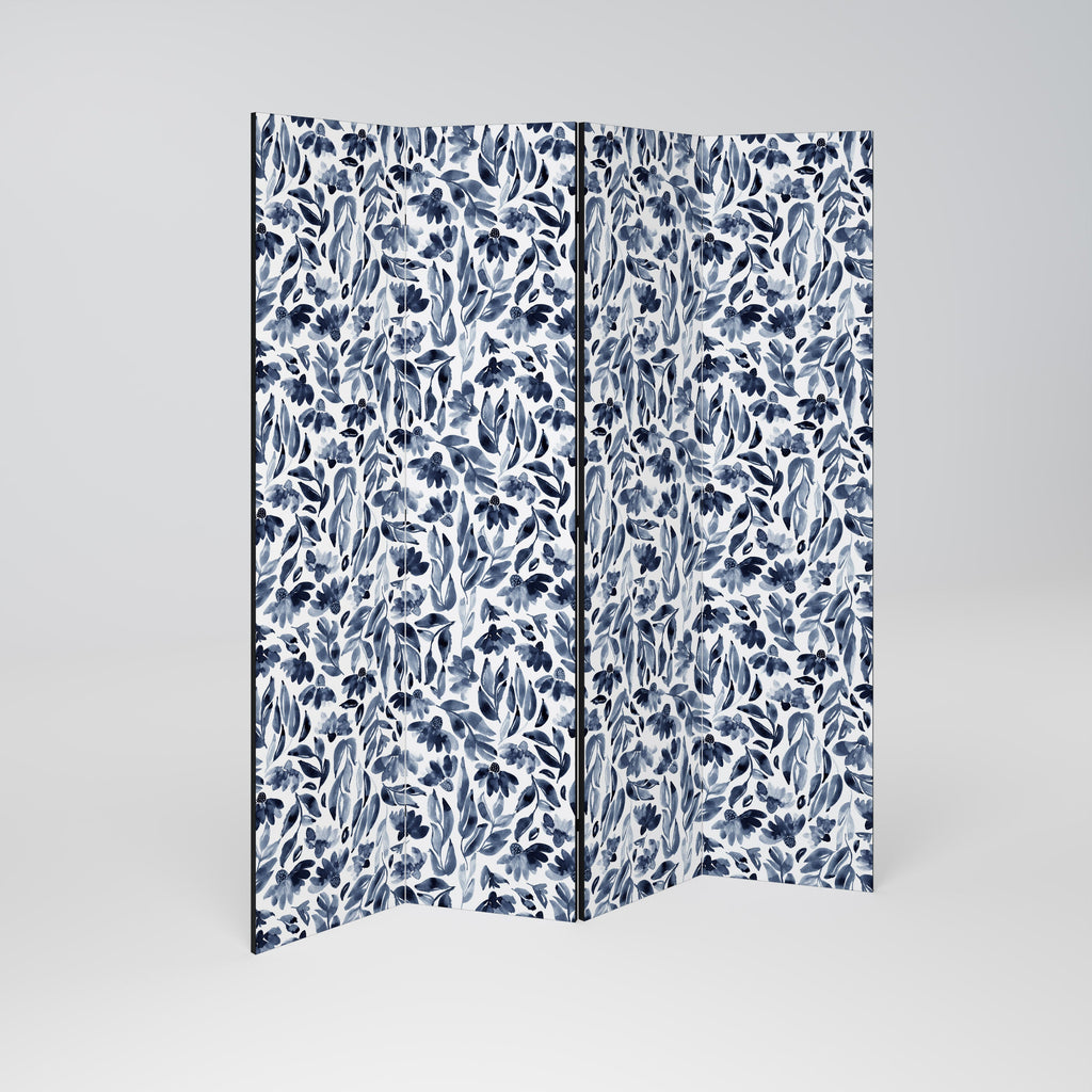 FLORAL FANTASY FABLE Decorative 4-Panel Room Divider